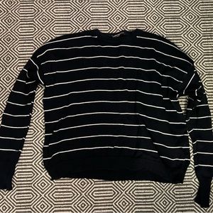 Brandy Melville navy and white striped sweater. No longer available.